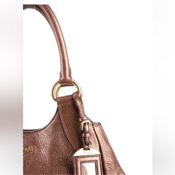 PRADA Vitello Daino Mordore Hobo Bag - Picture 5 of 6